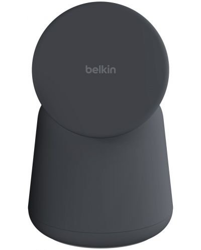 Безжично зарядно Belkin - Boost Charge Pro 2 в 1, MagSafe, 15W, Charcoal - 6