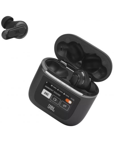 Безжични слушалки JBL - Tour Pro 2, TWS, ANC, черни - 3