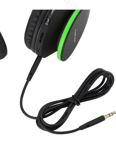 Безжични слушалки PowerLocus - P1, зелени - 3