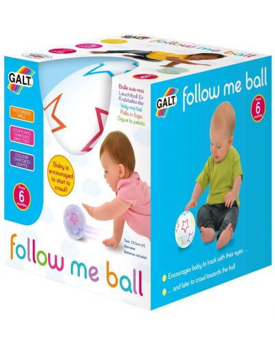 Бебешка играчка Galt - Движеща се топка - 3