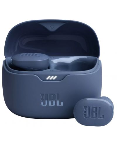 Безжични слушалки JBL - Tune Buds, TWS, ANC, сини - 1