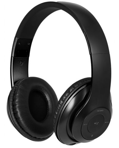Безжични слушалки с микрофон Xmart - 06R, черни - 1