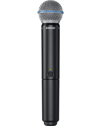 Безжичен микрофон Shure - BLX2/B58, черен - 1