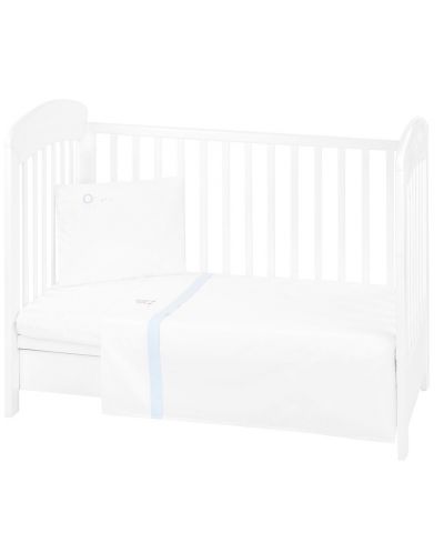 Бебешки спален комплект от 3 части KikkaBoo Dream Big - EU Style, 70 х 140 cm, син - 1