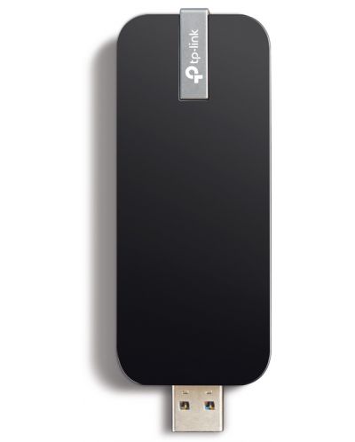 Безжичен USB адаптер TP-Link - Archer T4U v3, 1.3Gbps, черен - 2