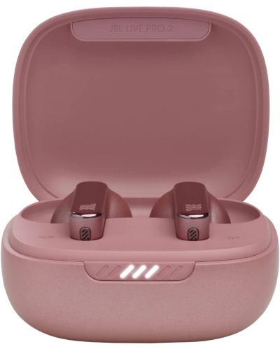 Безжични слушалки JBL - Live Pro 2, TWS, ANC, розови - 4