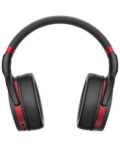 Безжични слушалки Sennheiser - HD 458BT, ANC, черни/червени - 3