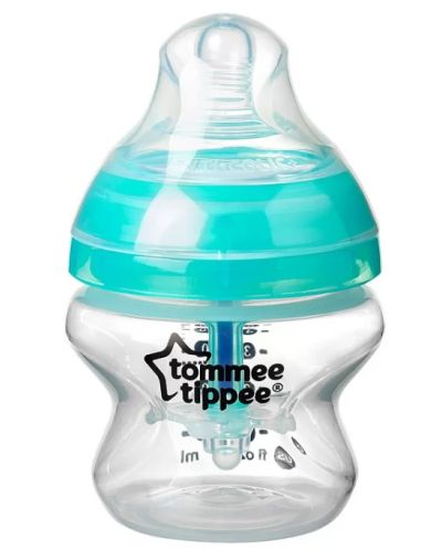 Бебешко шише Tommee Tippee Closer to Nature - Anti-Colic, 150 ml, с биберон 1 капка - 2