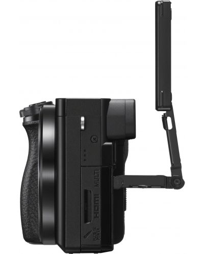 Безогледален фотоапарат Sony - Alpha A6100, 16-50mm, f/3.5-5.6 OSS - 6