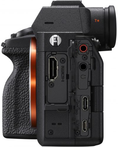 Безогледален фотоапарат Sony - Alpha A7 IV, 33MPx, черен - 7