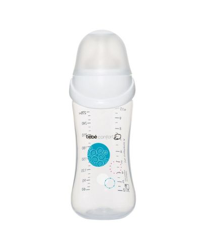 Бебешка бутилка Bebe Confort Easy Clip - 270 ml, бяла - 1