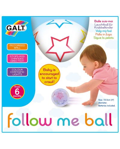 Бебешка играчка Galt - Движеща се топка - 4