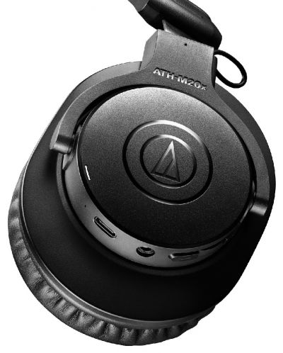 Безжични слушалки с микрофон Audio-Technica - ATH-M20xBT, черни - 3