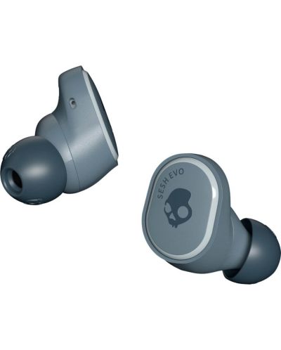 Безжични слушалки с микрофон Skullcandy - Sesh Evo, TWS, сиви - 1