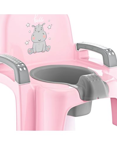 Бебешко гърне столче BabyJem - Розово - 2