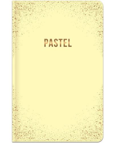 Бележник Lastva Pastel - А6, 96 л, жълт - 1
