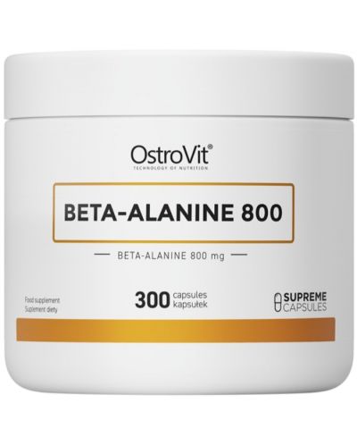 Beta-Alanine 800, 300 капсули, OstroVit - 1