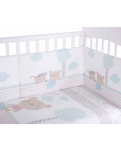 Бебешки спален комплект от 2 части KikkaBoo - Fantasia, EU style, 70 х 140 cm - 3