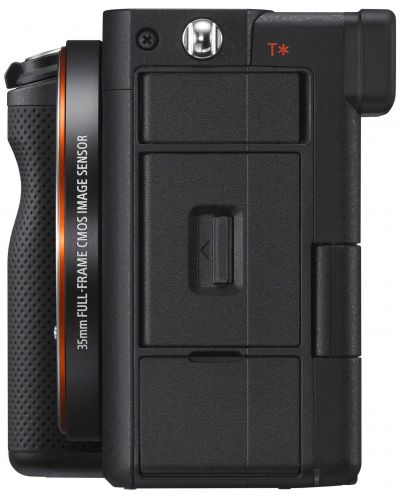 Безогледален фотоапарат Sony - A7C, 24.2MPx, черен - 5