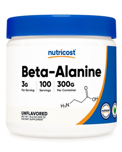 Beta-Alanine, 300 g, Nutricost - 1