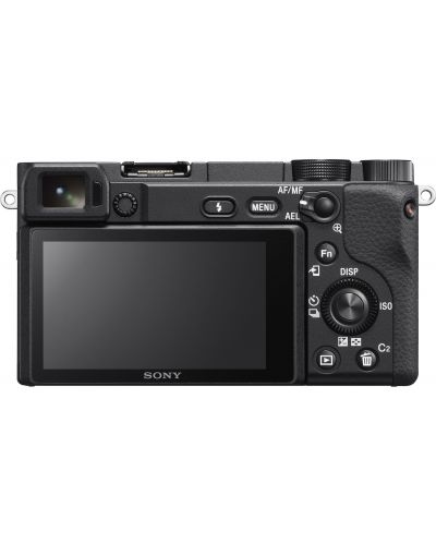 Безогледален фотоапарат Sony - A6400, 24.2MPx, Black - 5