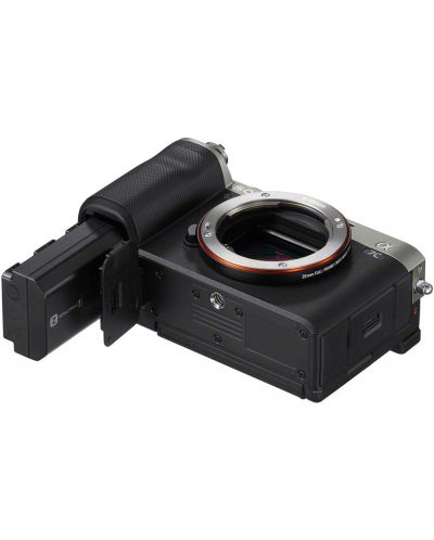 Безогледален фотоапарат Sony - Alpha 7C, 24.2MPx, Silver - 5