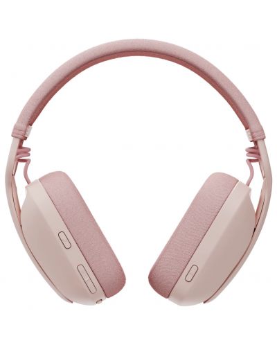 Безжични слушалки с микрофон Logitech - Zone Vibe 100, розови - 6