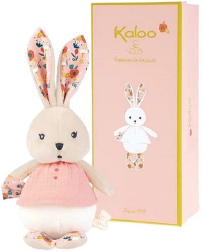  Бебешка мека играчка Kaloo - Зайче Poppy, малко - 3