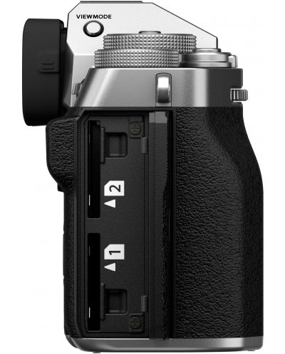Безогледален фотоапарат Fujifilm - X-T5, XF 16-50 mm, f/2.8-4.8, Silver - 3
