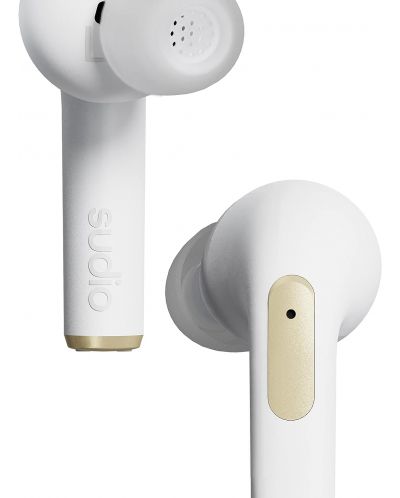 Безжични слушалки Sudio - N2 Pro, TWS, ANC, бели - 3