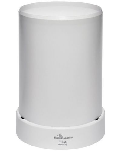 Безжичен електронен дъждомер TFA - WEATHER HUB, бял - 1