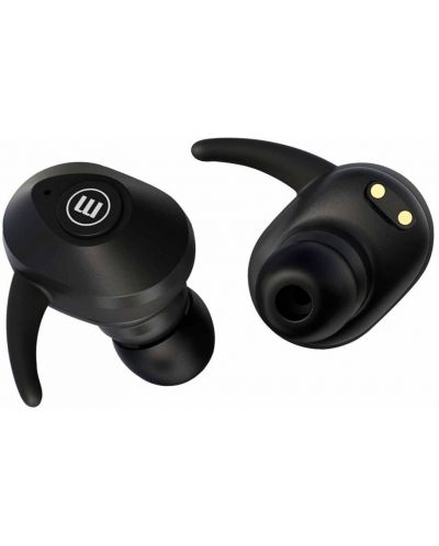 Безжични слушалки с микрофон Maxell - Mini Duo EB-BT, TWS, черни - 3