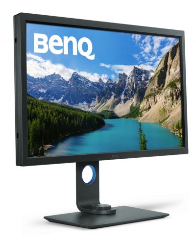 BenQ SW320, 31.5" Wide IPS LED, 5ms, 1000:1, 350 cd/m2, 3840x2160 4K UHD, AdobeRGB 99%, DVI, HDMI, DP, USB 3.0 Hub, Card Reader, Height Adjustment, Pivot, Swivel, Grey - 2