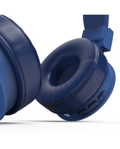 Безжични слушалки с микрофон Hama - Freedom Lit II, сини - 5