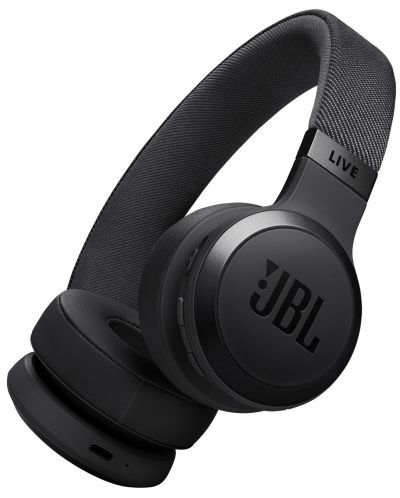 Безжични слушалки JBL - Live 670NC, ANC, черни - 1