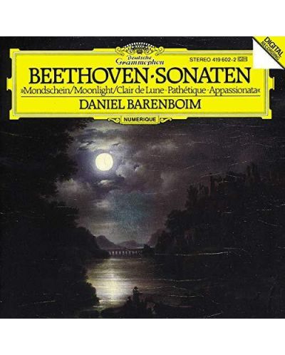 Beethoven: Piano Sonatas Nos.8 &quot;Moonlight&quot;, 14 &quot;Appassionata&quot; &amp; 23 &quot;Pathétique&quot; (CD)
