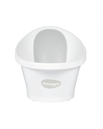 Бебешка вана за къпане Shnuggle, 60 cm, White-Grey Banana