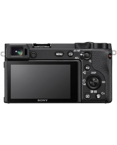 Безогледален фотоапарат Sony - A6600, 24.2MPx, черен - 10
