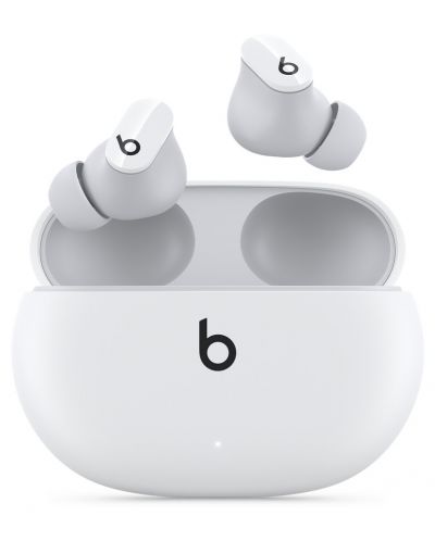Безжични слушалки Beats by Dre -  Studio Buds, TWS, ANC, бели - 1