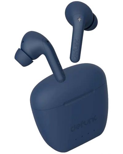 Безжични слушалки Defunc - True Audio, TWS, сини - 1