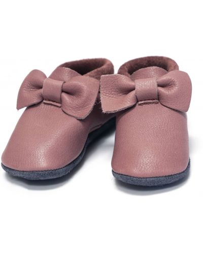 Бебешки обувки Baobaby - Pirouette, размер XL, тъмнорозови - 3