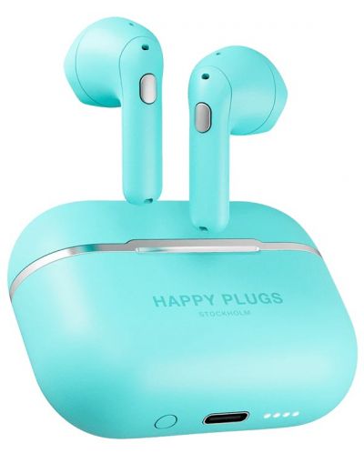Безжични слушалки Happy Plugs - Hope, TWS, син - 3