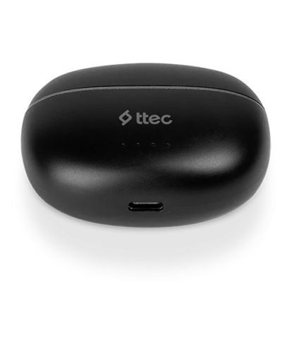 Безжични слушалки ttec - AirBeat Pro, TWS, ANC, черни - 5