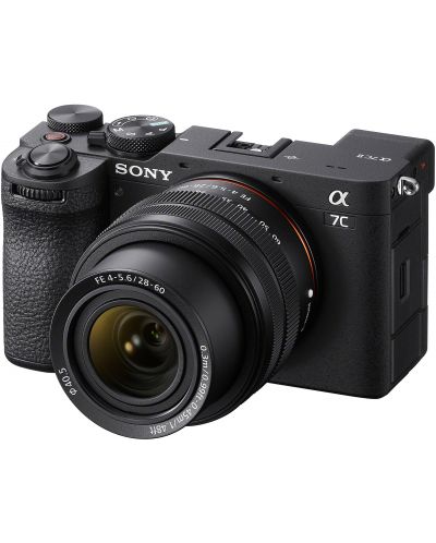 Безогледален фотоапарат Sony - A7C II, FE 28-60mm, f/4-5.6, Black - 4
