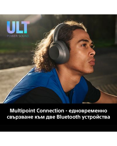 Безжични слушалки Sony - WH ULT Wear, ANC, Forest Gray - 8