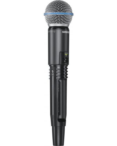 Безжичен микрофон Shure - GLXD2/B58, черен - 4