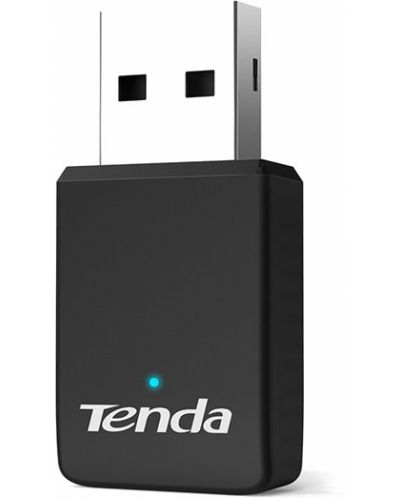 Безжичен USB адаптер Tenda - U9, 650Mbps, черен - 3