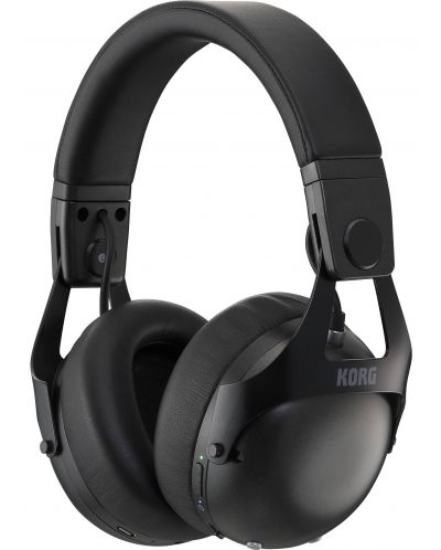 Безжични слушалки Korg - NC-Q1, ANC, черни - 1