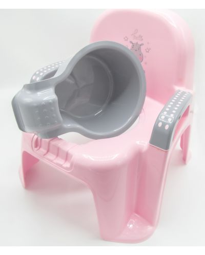 Бебешко гърне столче BabyJem - Розово - 6