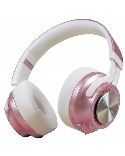 Безжични слушалки PowerLocus - P3, розови - 3